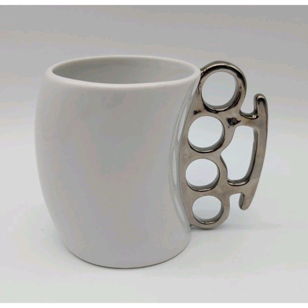 Knockout Fred Knuckle Duster Mug Jean Christophe Karich Novelty Mug